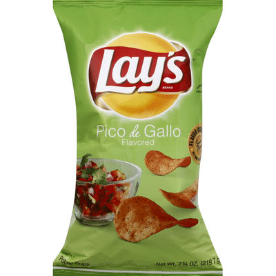 Lay S Pico De Gallo Potato Chips 7 75 Oz Instacart