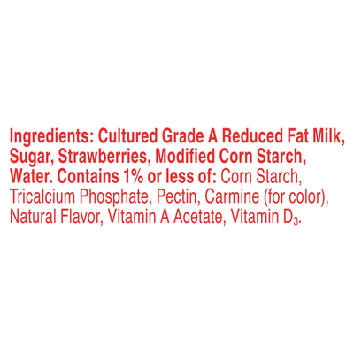Yoplait Yogurt, Lowfat, Original, Strawberry