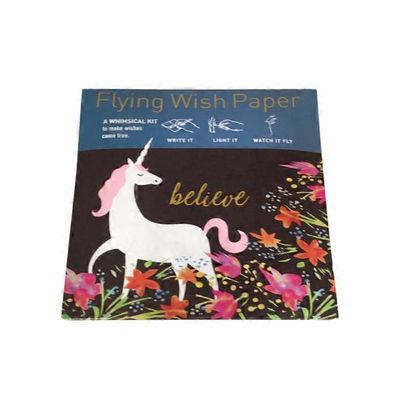 Flying Wish Paper Mini Good Fortune Write It, Light It & Watch It Fly Paper Kit
