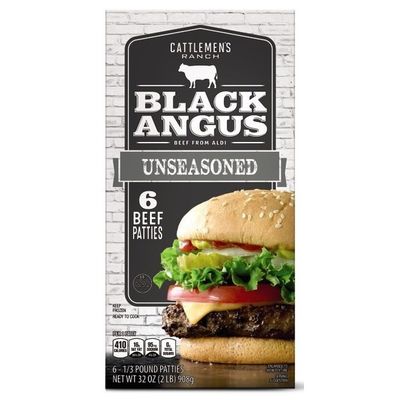 Cattlemen's Ranch Black Angus Beef Burger Patties