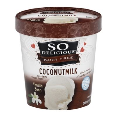 So Delicious Dairy Free Vanilla Bean Coconutmilk Non-Dairy Frozen Dessert