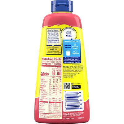 Nestle Nesquik Strawberry Flavored Syrup