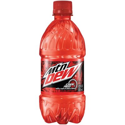 Mtn Dew Code Red Cherry Soda 12 Fl Oz Delivery Or Pickup Near Me Instacart