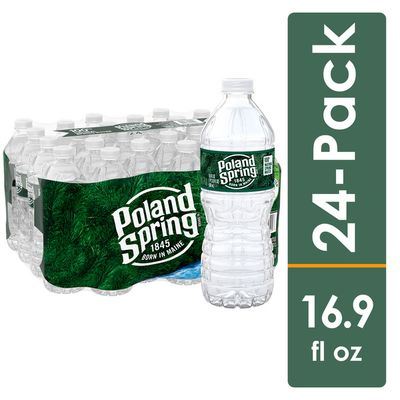 Poland spring 100% Natural Spring Water