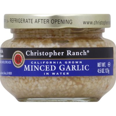 Christopher Ranch Minced Garlic In Water