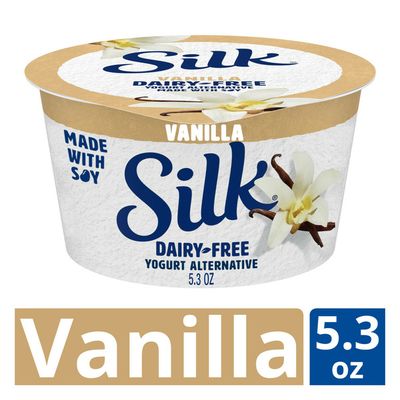 Silk Vanilla Soy Milk Yogurt Alternative