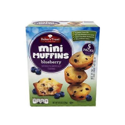 Baker's Treat Blueberry Mini Muffins