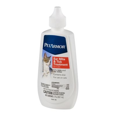 hartz ear mite treatment for cats directions