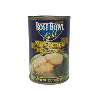 Rosebowl Mackerel In Natural Oil
