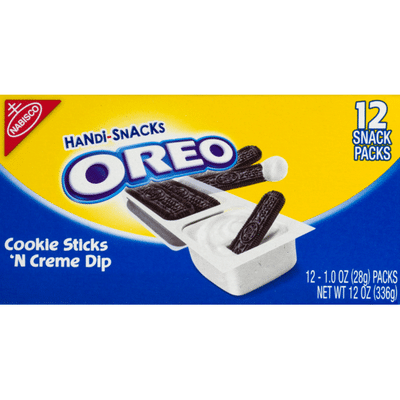 Nabisco Handi-Snacks Oreo Cookie Sticks 'n Creme Dip