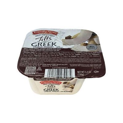 Friendly Farms Greek Yogurt Tilts Crazy For Coconut