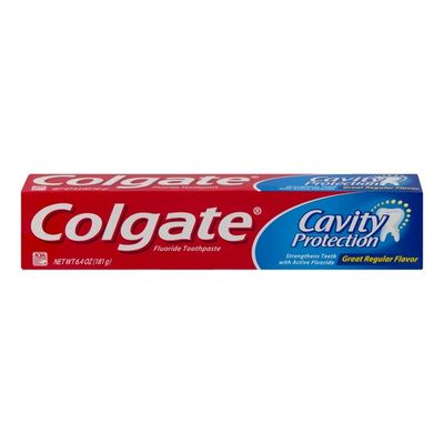 Colgate Cavity Protection Toothpaste, Anticavity Fluoride, Great Regular Flavor