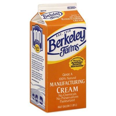 Berkeley Farms Manufacturing Cream