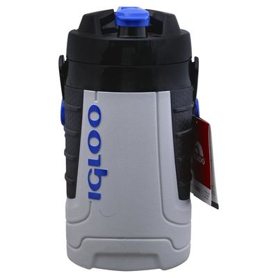 Igloo Beverage Cooler, Ash Gray/Maj Blue, 2 Quart