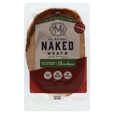 Naked Meats Chicken, Rotisserie Seasoned