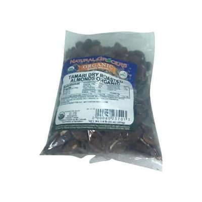 Natural Grocers Organic Almonds Tamari Dry Roast