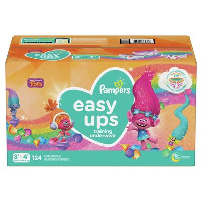Pampers Easy Ups Training Underwear Girls Size 5 3T-4T
