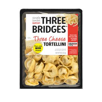 Three Bridges Triple Cheese Tortellini