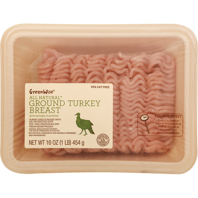 GreenWise Turkey, Breast, Ground
