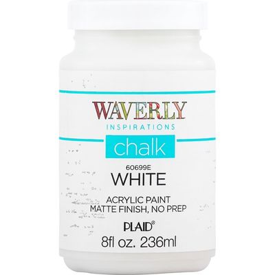Waverly Inspirations Ultra Matte Finish White Chalk Paint