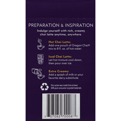 Oregon Cafe Original Dry Chai Latte Mix