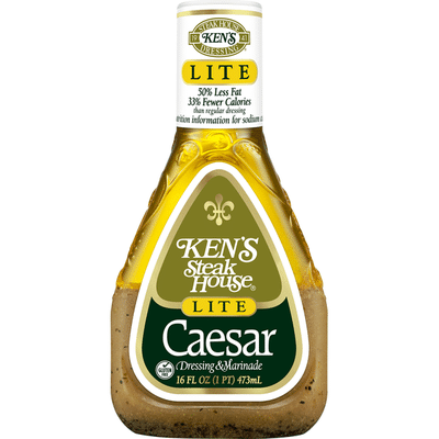 Ken's Steak House Dressing & Marinade, Lite, Caesar