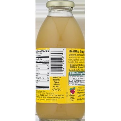 Bragg Vinegar, Organic, Apple Cider, Honey, Original
