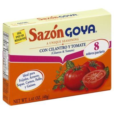 Goya Sazón Seasoning with Cilantro & Tomato