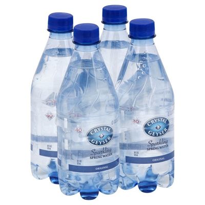 Crystal Geyser Alpine Spring Water Water, Spring, Sparkling, Original