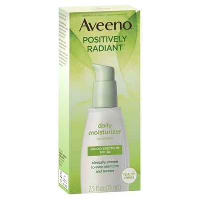 Aveeno® Positively Radiant Daily Moisturizer With Broad Spectrum SPF 30
