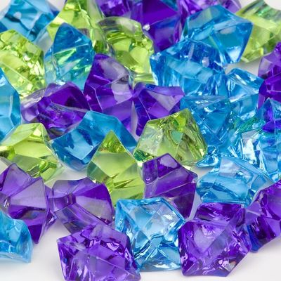 Petco Chrome Blue Mix Jewel Gravel Accents