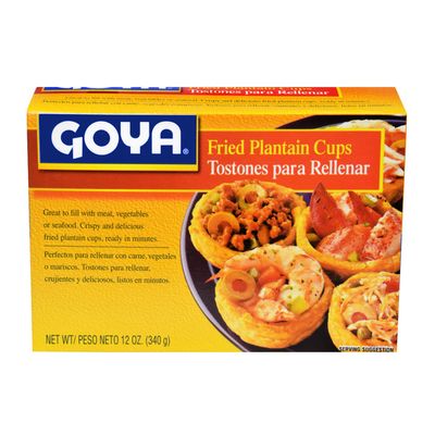 Goya Fried Plantain Cups, Frozen