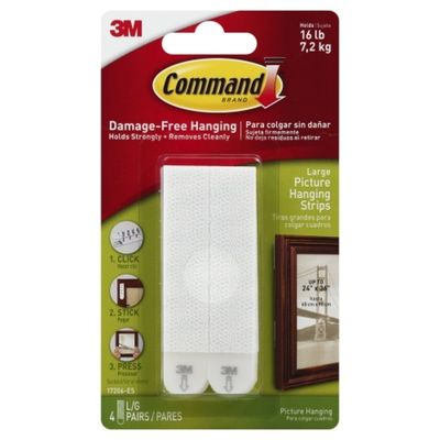 3M Command Command™ Large Picture Hanging Strips