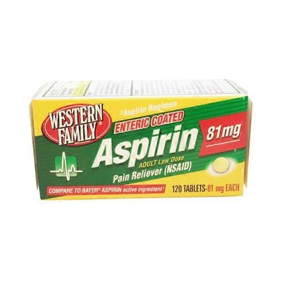 Western Family Adult Low Dose Coated Tablets