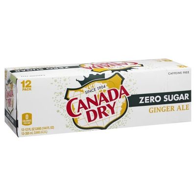 Canada Dry Zero Sugar Ginger Ale