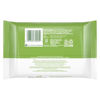 Simply Facial Wipes Cleansing