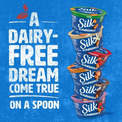Silk Vanilla Almond Milk Yogurt Alternative