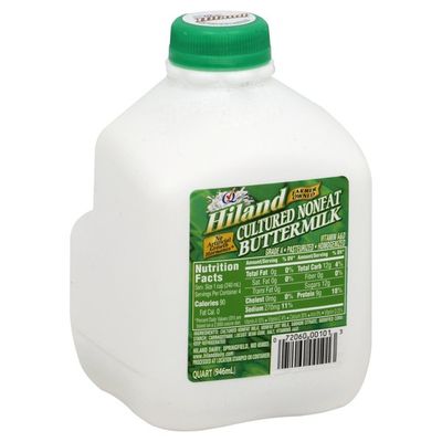 Hiland Buttermilk, Cultured, Nonfat