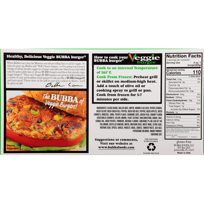 Bubba Burger Original Veggie Burgers