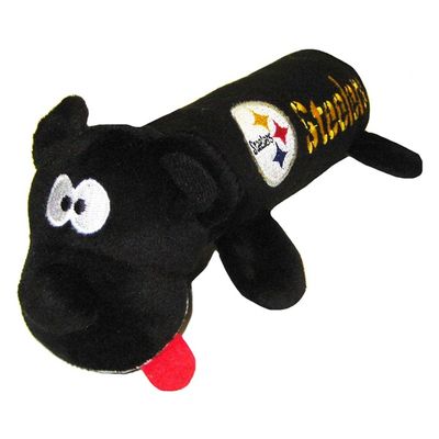 Pets First Pittsburgh Steelers NFL Tube Dog Toy