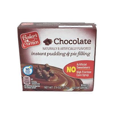Baker's Corner Instant Regular Chocolate Pudding Mix