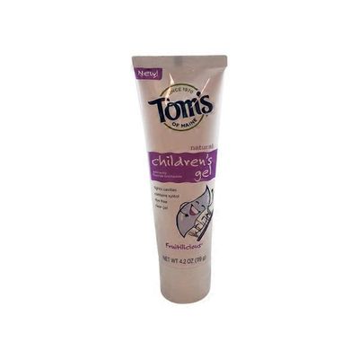 Tom's of Maine Fruitilicious Children's Anticavity Fluoride Toothpaste Gel