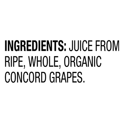 RW Knudsen 100% Juice, Organic, Grape, Just Concord