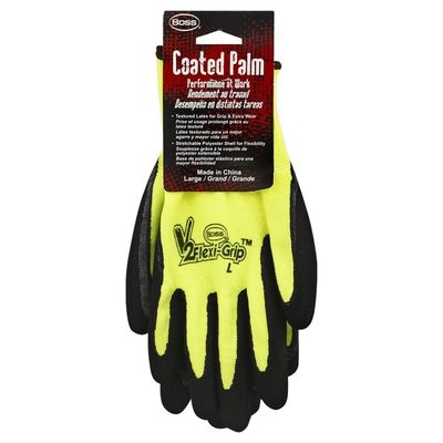 Hugo Boss Gloves, Coated Palm, Large
