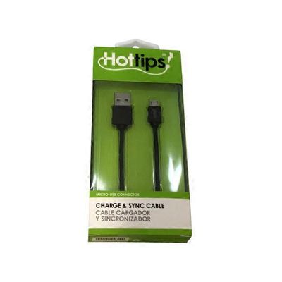 Hottips Micro USB Charge & Sync Cable
