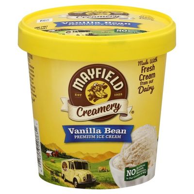 Mayfield Ice Cream Premium Vanilla Bean 1 Pt Instacart