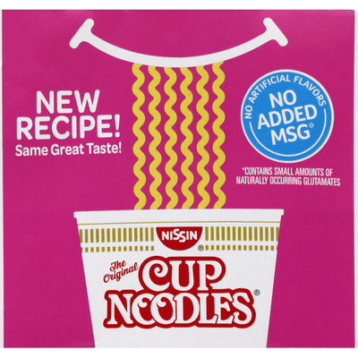 Nissin Cup Noodles Ramen Noodle Soup with Shrimp