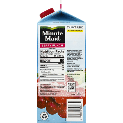 Minute Maid Berry Punch Flavored Fruit Juice