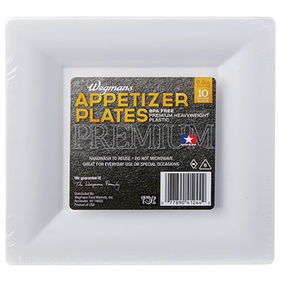 Wegmans Premium Appetizer Plates, 10 Count