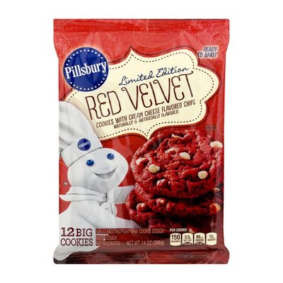 Pillsbury Ready to Bake! Red Velvet Limited Edition Cookies